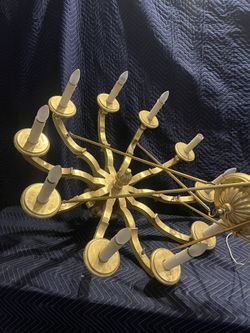 Regency Style Giltwood Chandelier By panache For Michael Taylor