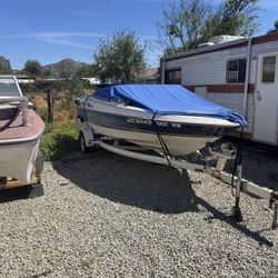 Capri Bay liner And Good Trailer