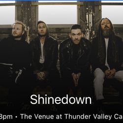 Shinedown Thunder Valley Casino