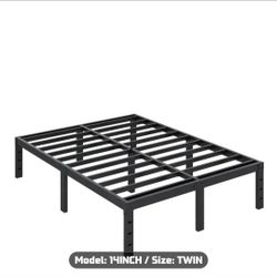 Twin Bed Frame 14 Inch Clearance Underbed
