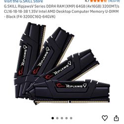 Gskill 64g 3200mts Ddr4