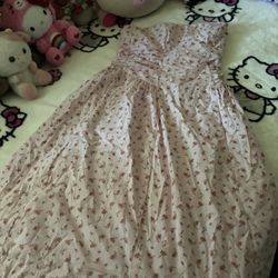 Wild Fable Pink Flower Dress