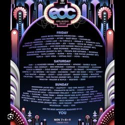 EDC ORLANDO VIP TICKET