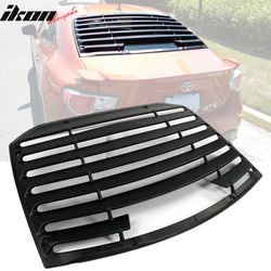 Fits 2013-2020 Scion FRS/Subaru BRZ/Toyota 86 T Style Rear Window Louver Matte Black