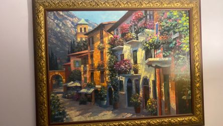 Howard Behrens very large painting