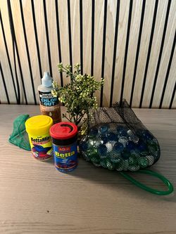 Betta Fish Care Starter Bundle