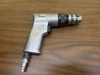 Vintage Heavy-Duty Air Ace Reversible Air Drill AD38RV