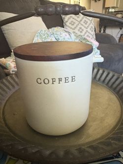 Hearth And Hand Coffee Canister