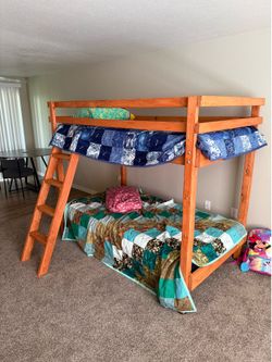Twin size bunk bed