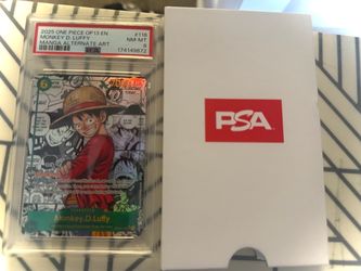 Op-13 #118 Monkey D Luffy Alternate Manga Art