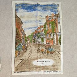 Mermaid Street Rye Decorative Tapestry 