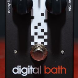 KHDK Electronics Digital Bath - black | Chino Moreno of Deftones signature limited edition filter-delay modulation pedal