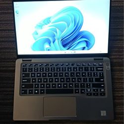 Touchscreen Dell Core i7 Laptop/Tablet Intel Core i7-8665u 16GB RAM 256GB SSD Webcam 1080P LCD Wi-Fi/Bluetooth Wireless Windows 11 Professional 