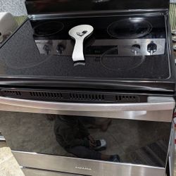 Amana_ 4.8 Cu.Ft. Electric Range _ Stainless Steel.