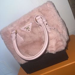 Prada Galleria Shearling Mini-bag for Sale in Sauk Village, IL - OfferUp