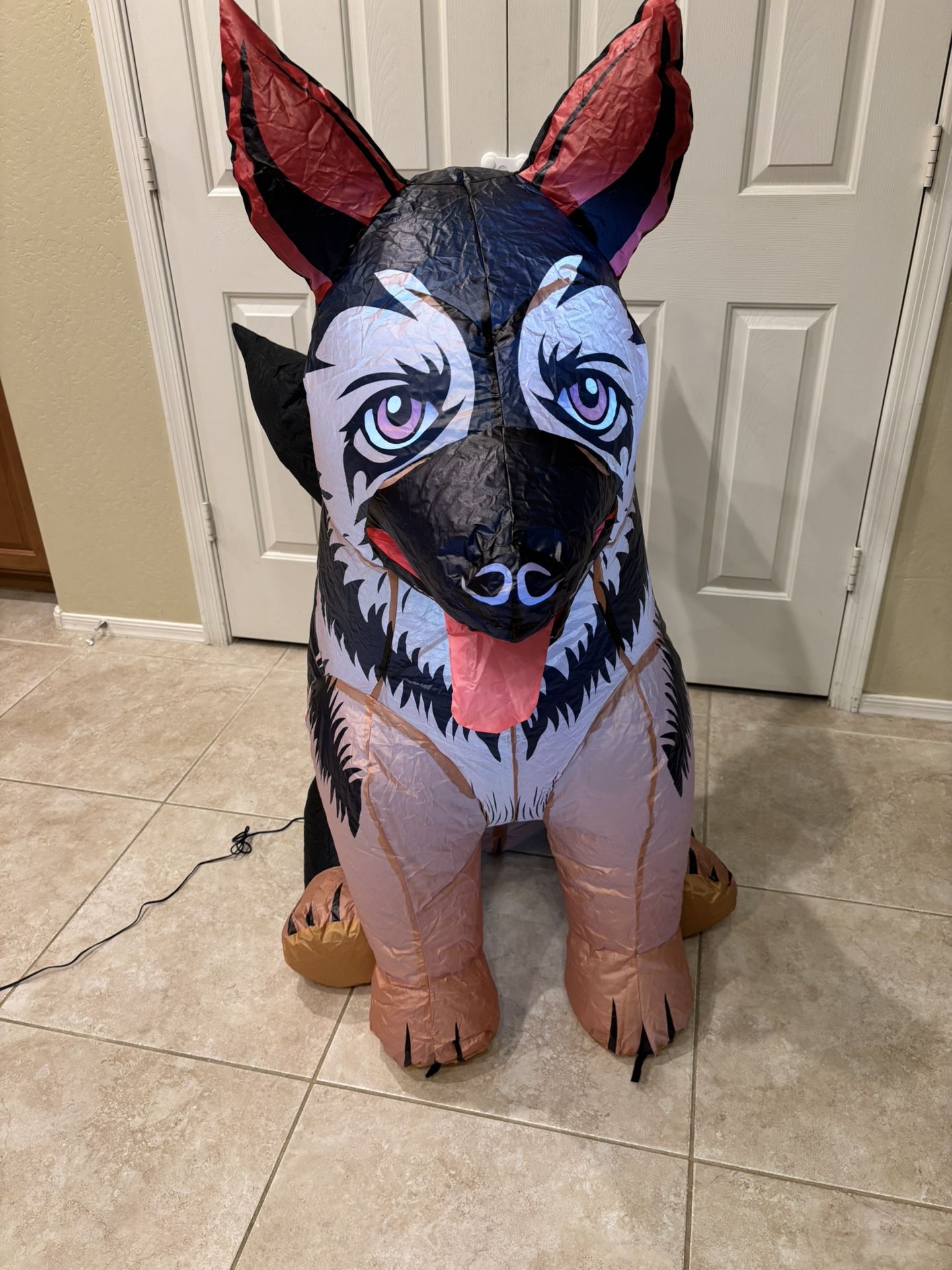 German Shepherd Halloween Yard Decoration