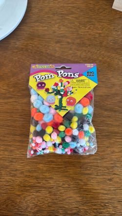 New Creative Shane’s Pom Pons Poms 225 Pieces Art Craft Fuzzy Balls