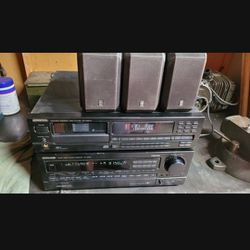 Kenwood Receiver And Cd Changer