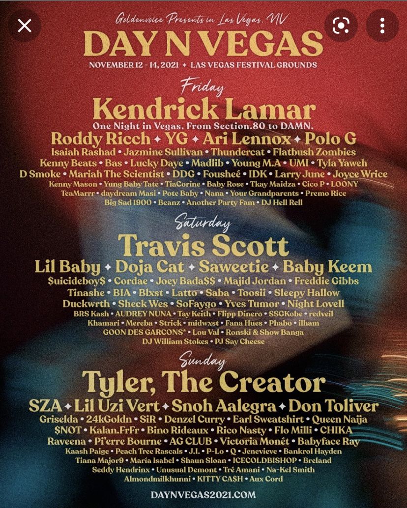 Day N Vegas Tickets (all 3 Days)