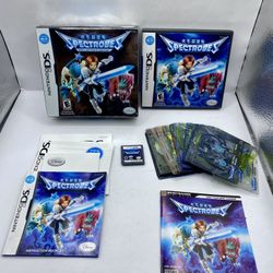 Spectrobes Collector's Edition Nintendo DS CIB w/ Mini Guide Book & All 40 Cards