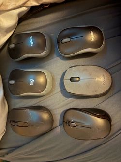 Lot of 6 Logitech Wireless Mice