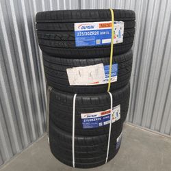 Low Profile Tire Set Staggered 275/25ZR20 & 225/30ZR20