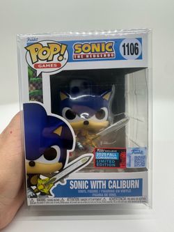 Sonic with the Caliburn Funko Pop