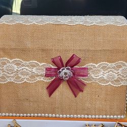 Card Box For Quinceañera 