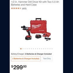 MILWAUKEE M18 FUEL Hammer Drill /DRIVER KIT