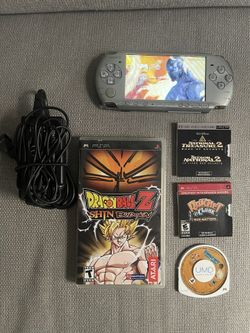 PSP Silver With Games & 1 Movie 