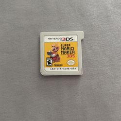 Super Mario Maker 3DS