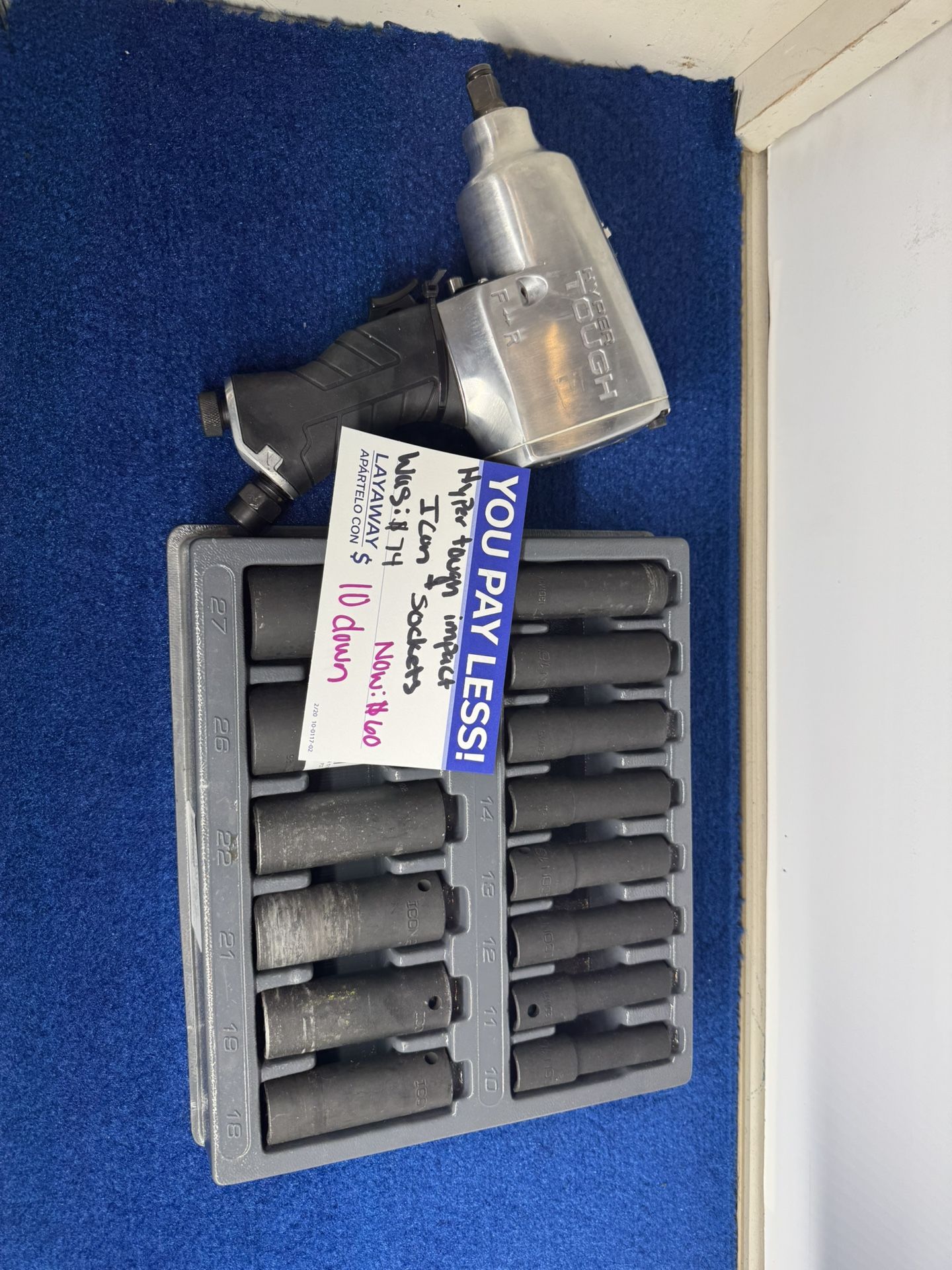 hyper tough impact, w sockets