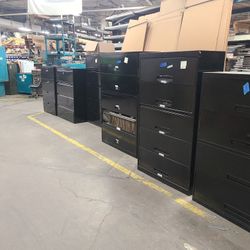 Heavy Duty Steel Filing Cabinets. 