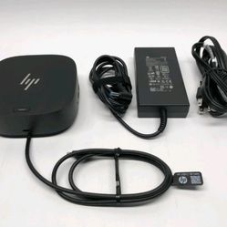 HP USB-C G5 Essential Dock with AC Power  - VGC