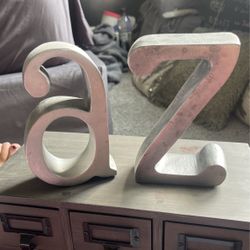A & Z Book Ends 