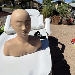 Esthetician Mannequin Training Head- Lisa 