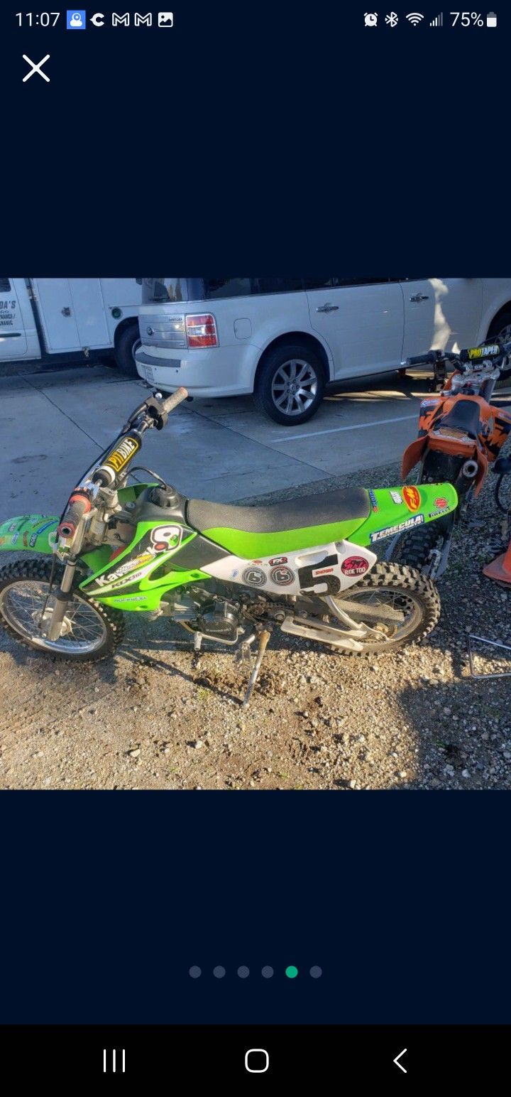 KLX110 Dirt BIKE 2006