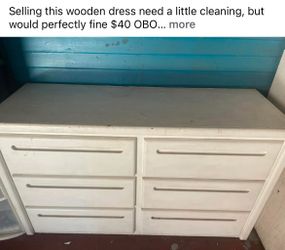 Wooden dresser
