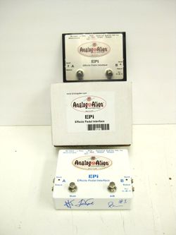 Analog Alien EPi Serial #1 Signed Joe Napoli Effects Pedal Interface