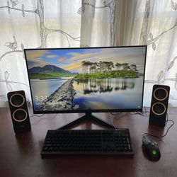 Ibuypower i-Series 504 120gb w/ Monitor And Speakers 
