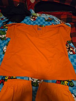Jailhouse Oranges (Uniform 5xl) ,2pants,1shirt.