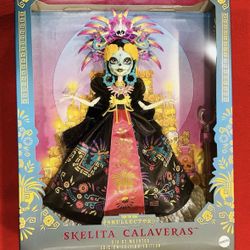 Monster High Skullector Skelita Calaveras Dia De Muertos Edition Doll 2025