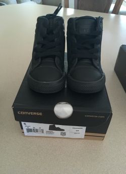 Converse all leather black