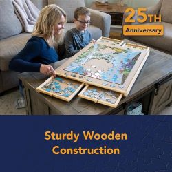 Jumbo Size 36 X 27 Puzzle Board With 4 Drawers $89 New