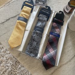 Ties, Clip And Cuff links