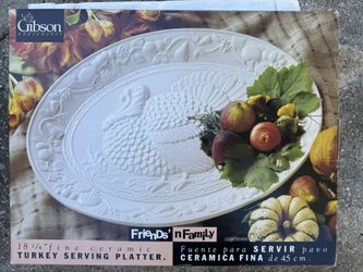 Turkey Serving Platter 