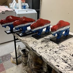 The Patriotic, Buffalo Statue Sold Separately