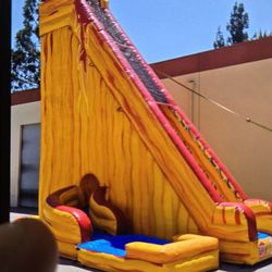 27 Ft Inflatable Waterslide W'pool For Sale