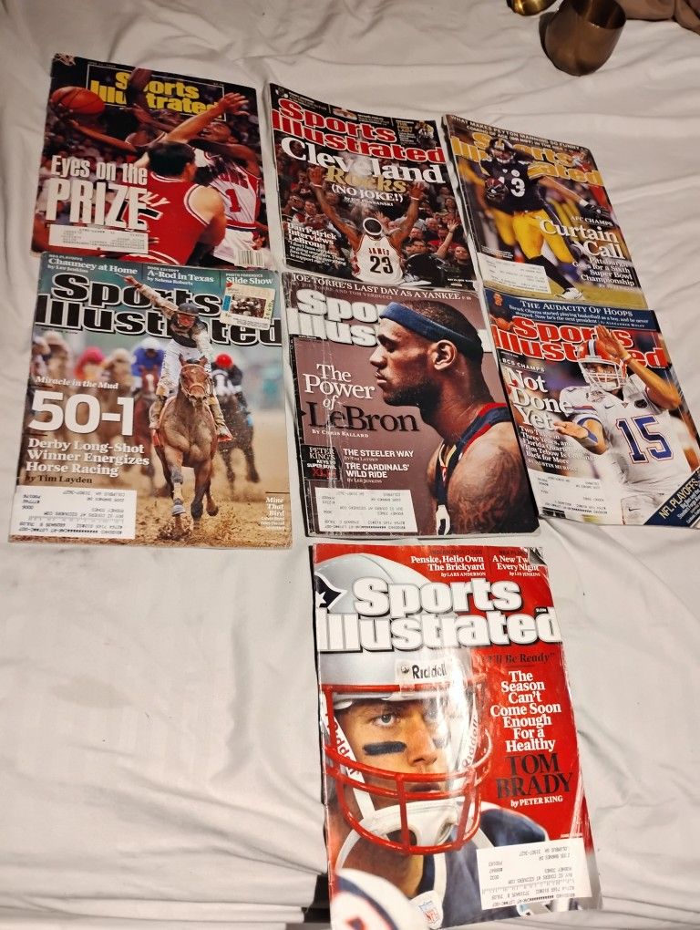 Early 2000's Sports Illustrated Magazine's