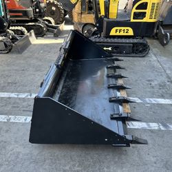 Skid steer, heavy duty bucket